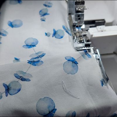 Locken van de binnenhoeken&nbsp;(overlock)