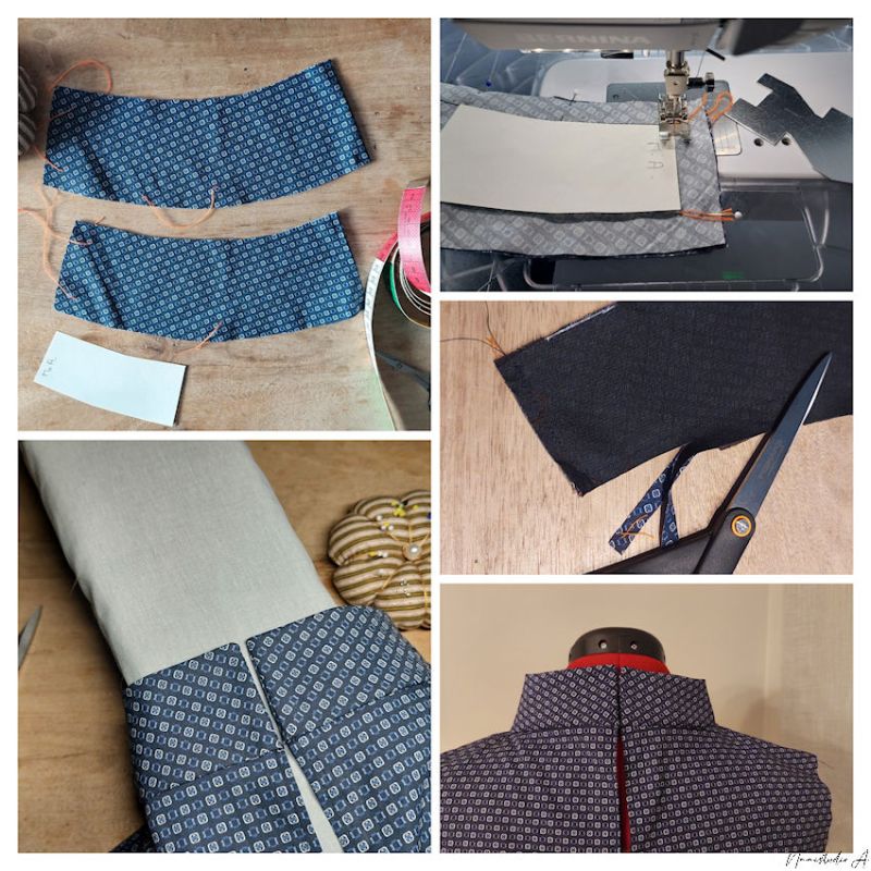 Voor Abonnees: Hoe identieke kraagdelen te naaien: gebruik van mal voor&nbsp;naaiprojecten