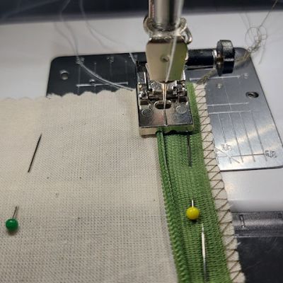 Een blinde rits&nbsp;inzetten