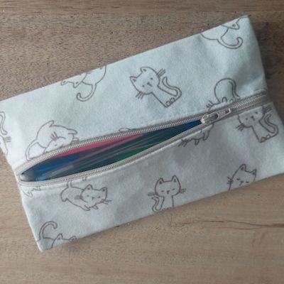 Een platte pennenzak naaien&nbsp;(Beginners)