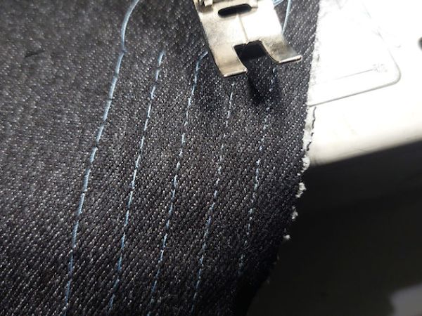 De steeklengte bepalen van de&nbsp;stof