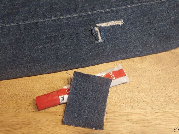 Een winkelhaak herstellen