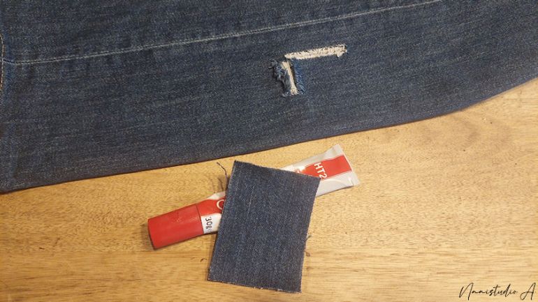 Een winkelhaak herstellen