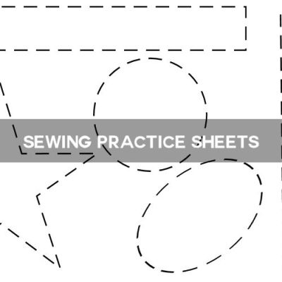 Leren stikken met&nbsp;oefenbladen